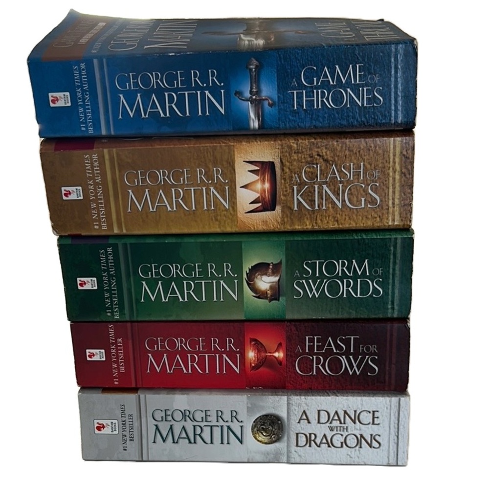 Game of Thrones 5 Book Set by George RR Martin